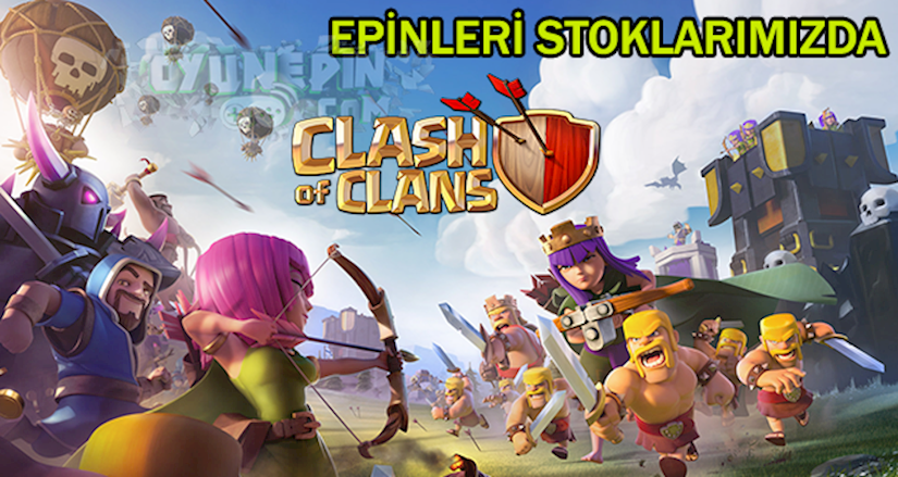 Clash of Clans, E-pin Alımı ve Oyun Hakkında Bilgi Clash of Clans, E-pin Alımı ve Oyun Hakkında Bilgi
