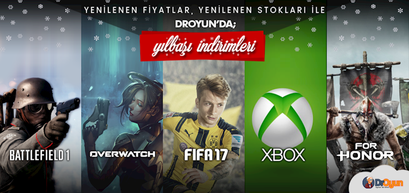 Beklenen DrOyun Yılbaşı ve Kış İndirimleri Başladı! Stoklarla sınırlı kampanya. Beklenen DrOyun Yılbaşı ve Kış İndirimleri Başladı! Stoklarla sınırlı kampanya.