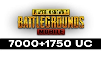 7000 + 1750 PUBG Mobile UC 7000 + 1750 PUBG Mobile UC