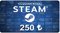 Steam Cüzdan Kodu 250 TL Steam Cüzdan Kodu 250 TL