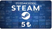 Steam Cüzdan Kodu 5 TL Steam Cüzdan Kodu 5 TL