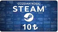 Steam Cüzdan Kodu 10 TL Steam Cüzdan Kodu 10 TL