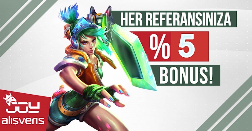 Joy Alışveriş Referans Sistemi ile kazan. Joy Alışveriş Referans Sistemi ile kazan.
