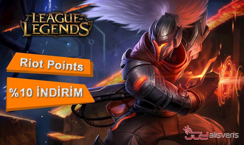 Riot Point %10 İndirim'de! Riot Point %10 İndirim'de!