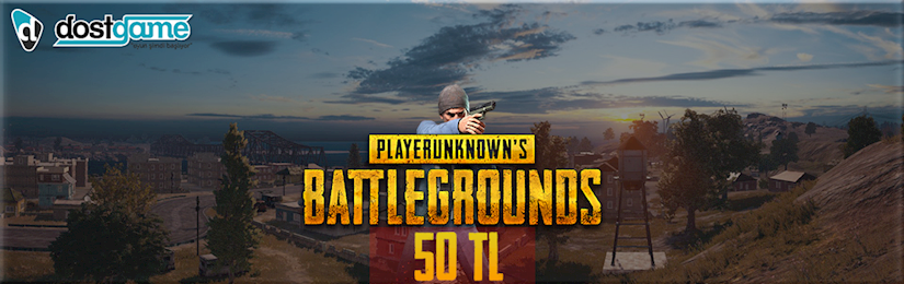 Playerunknown's Battlegrounds 50 TL Playerunknown's Battlegrounds 50 TL