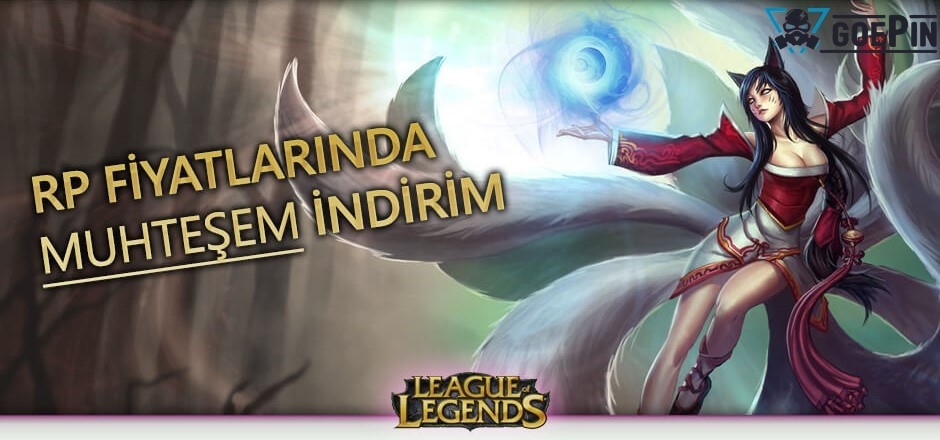 LoL RP Fiyatları Güncellendi! Artık Daha Uygun LoL RP Fiyatları Güncellendi! Artık Daha Uygun