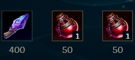lol lux starting items