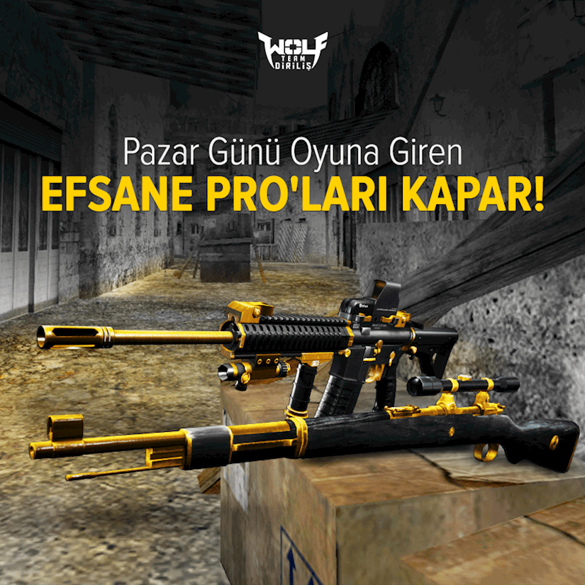 Wolfteam'den Efsane Pro'lar Hediye Wolfteam'den Efsane Pro'lar Hediye