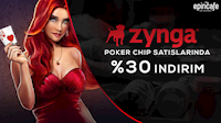 Zynga Poker Chip Satışında %30 İndirim Zynga Poker Chip Satışında %30 İndirim