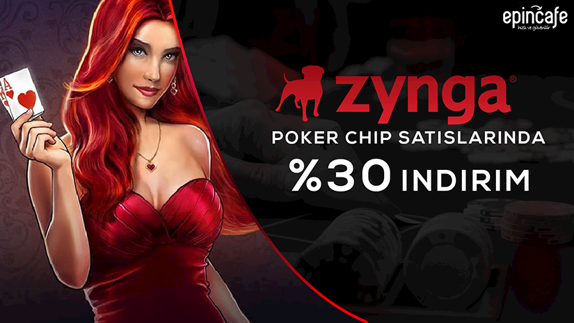 Zynga Poker Chip Satışında %30 İndirim Zynga Poker Chip Satışında %30 İndirim